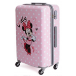 Veľký cestovný kufor Myška Minnie 57 L ružový 